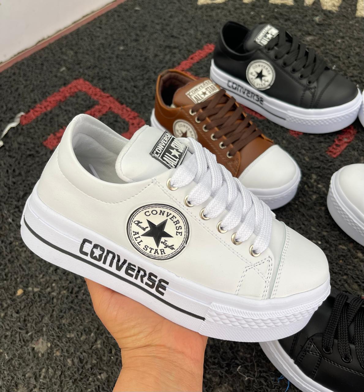 CONVERSE TENIS TIPO CUERO