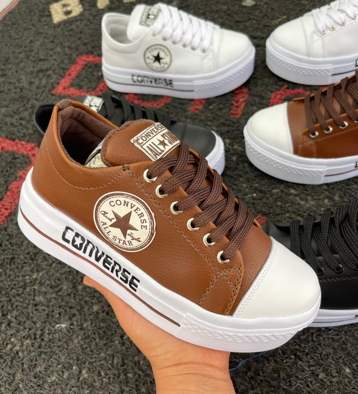 CONVERSE TENIS TIPO CUERO