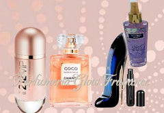 PROMO - 3 PERFUMES (212 VIP ROSE, COCO CHANEL, GOOD GIRL)