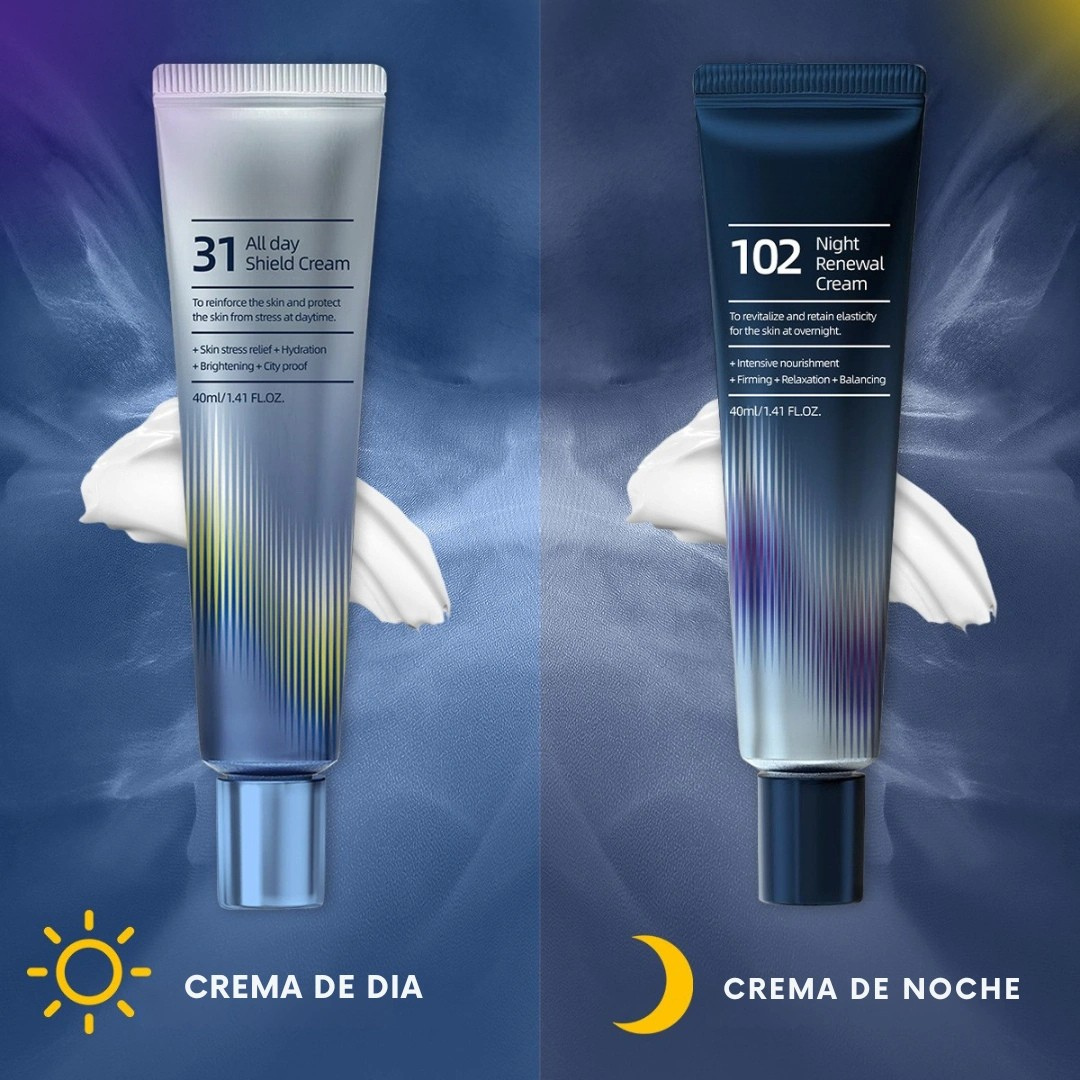 CREMAS FACIALES REPARADORAS DÍA Y NOCHE